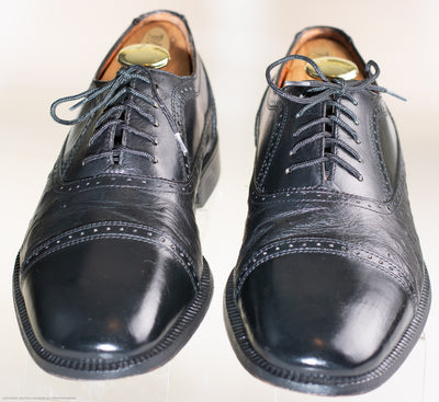 Louis Dell Olio Ostridge/Leather Cap Toe